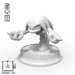 Figurine 3D de Knuckles à Imprimer - Fichier STL Téléchargeable ( Offert ) Présentation du fichier STL : Attention - Le Gardien de l'Île Flottante Dans Votre Salon Découvrez le pouvoir de l'impression 3D en accueillant Knuckles, l'inébranlable compagnon d