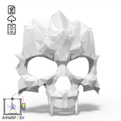 Fichier STL à télécharger | impression 3D - Masque tête de mort Solo Présentation : Pour offrir ou vous faire plaisir. Édition limitée, à télécharger pour l'impression 3D. Informations sur le fichier 3D : Format du design 3D : ZIP, STL : 1, OBJ : 1 Dimens