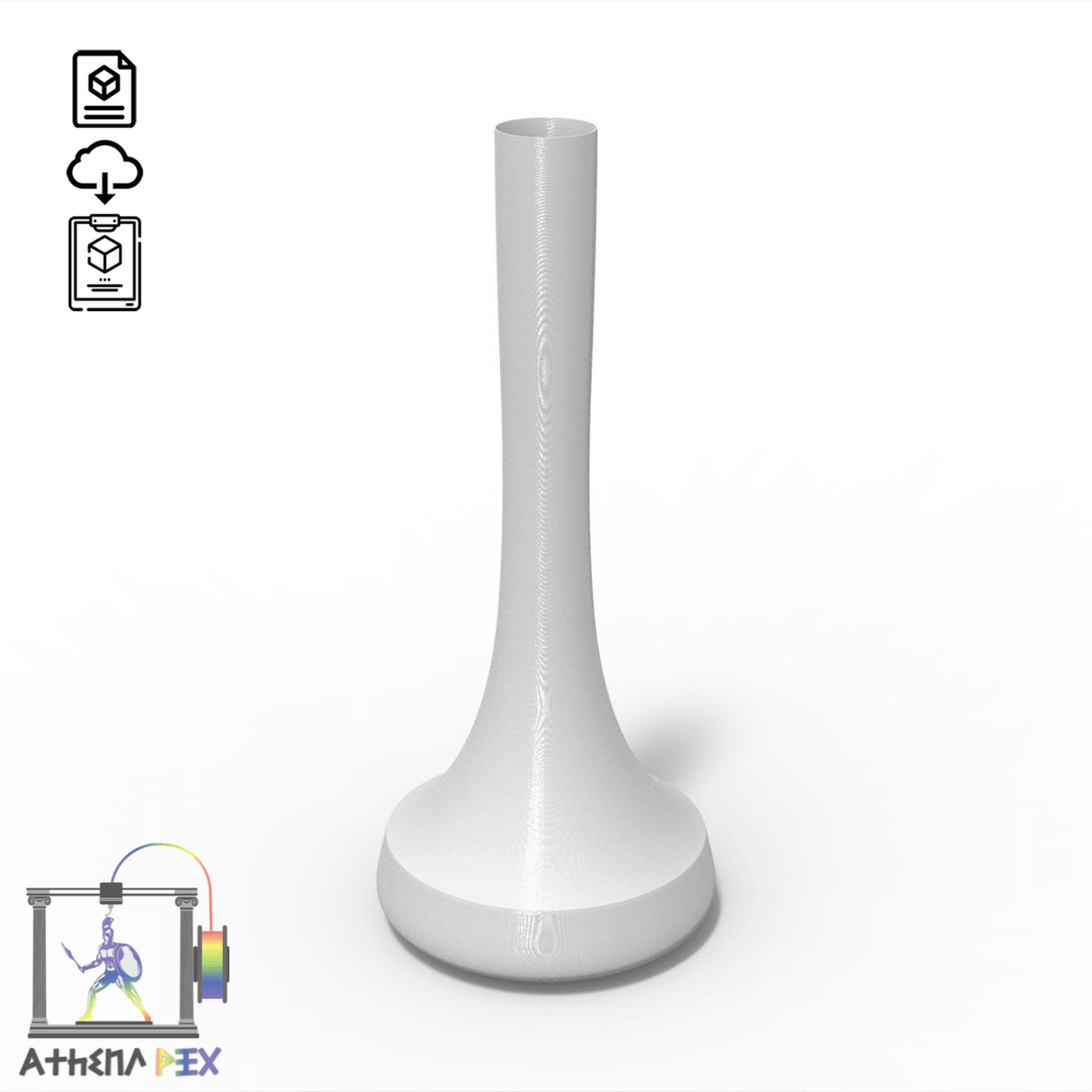 Fichier STL déco à télécharger | impression 3D - Vase imprimante 3D soliflore 2