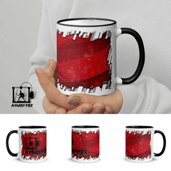 Mug filament 3d Modèle 0.6 rouge Tasse de couleur de bord noir (11 oz) Mug Modèle 0.6 rouge Tasse de couleur de bord (11 oz) Modèle de présentation 3D rendu du motif globale. Pour mieux vous montré sa représentation. Chez Athena Pix, nous avons pour missi