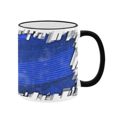 Mug filament 3d modèle 0.2 bleu Tasse de couleur de bord noir (11 oz) Mug Modèle 0.2 bleu Tasse de couleur de bord (11 oz) Modèle de présentation 3D rendu du motif globale. Pour mieux vous montré sa représentation. Chez Athena Pix, nous avons pour mission